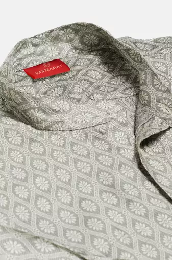 beige ethnic shirt
