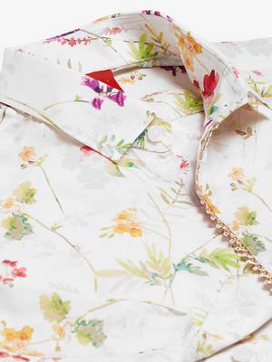 multicolored-base-cream ethnic shirt 3