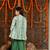 Vastramay girls' green kurta pant set