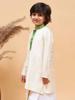 cream kurta 2