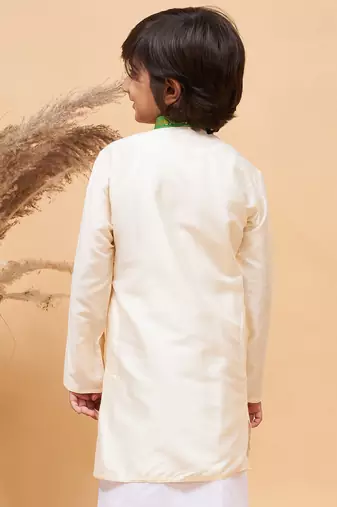 cream kurta