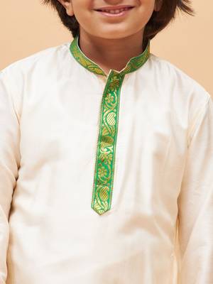 cream kurta 4