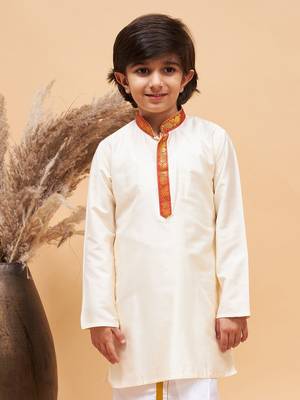 cream kurta 1