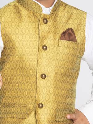 yellow nehru jacket 4
