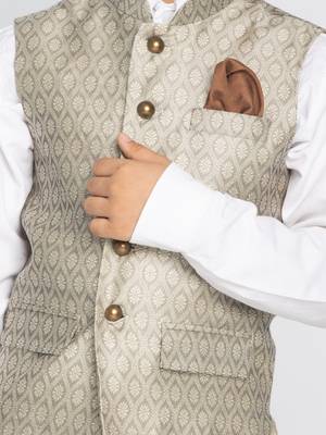 beige nehru jacket 4