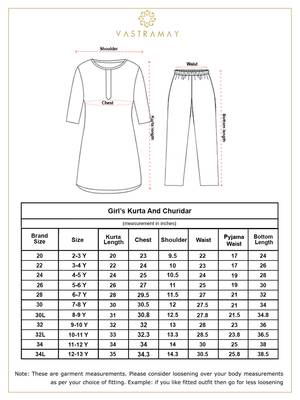 girls' maroon kurta set 2