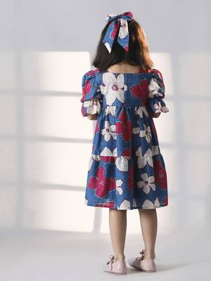  girls' blue dress 3