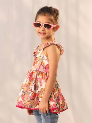  girls' multi color tunic 2