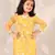  girls' yellow only kurta