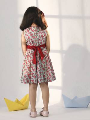  girls' aqua dress 3