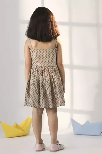  girls' mint green dress