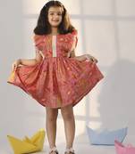 girls' pink dress