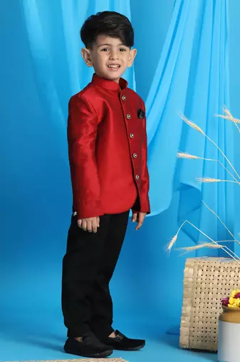maroon jodhpuri