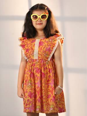 girls' mustard dress 1