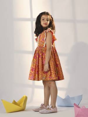 girls' mustard dress 2