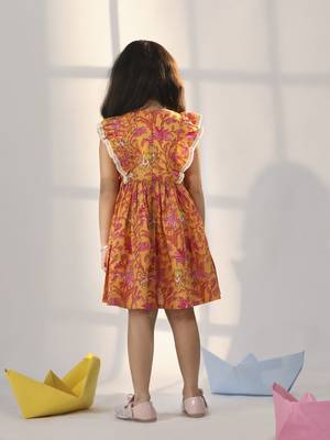girls' mustard dress 3