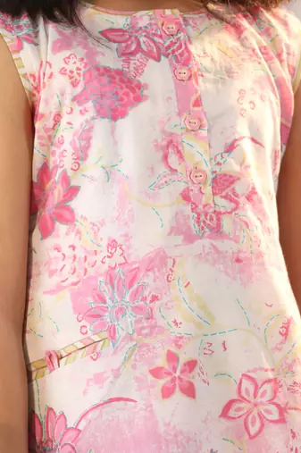  girls' pink dress