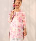  girls' pink only kurta