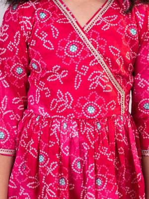  girls' pink dress 4