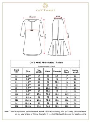  girls' black and red dhoti set 5