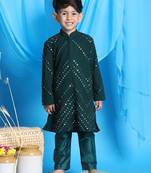 Shrestha by green kurta pyjama set