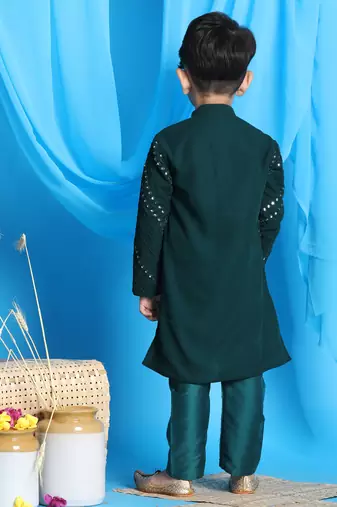 Shrestha by green kurta pyjama set
