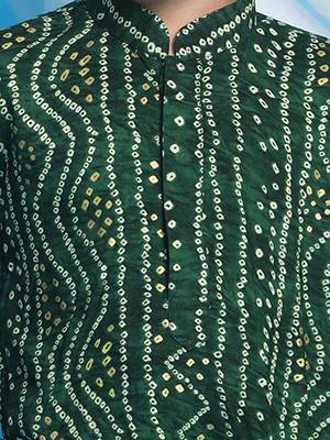 green and rose gold kurta patiala set 4