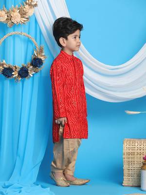 maroon and rose gold kurta patiala set 2
