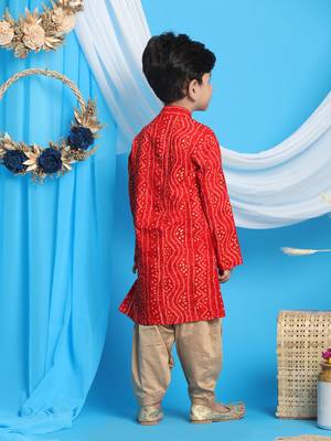maroon and rose gold kurta patiala set 3