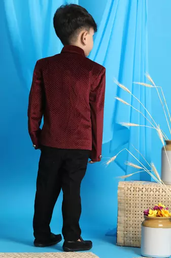 maroon jodhpuri