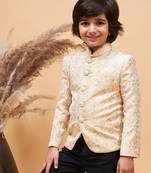 boys' gold jodhpuri