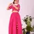  girls' pink lehenga set