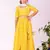  girls' yellow lehenga set