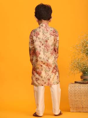 brown kurta pyjama set 3
