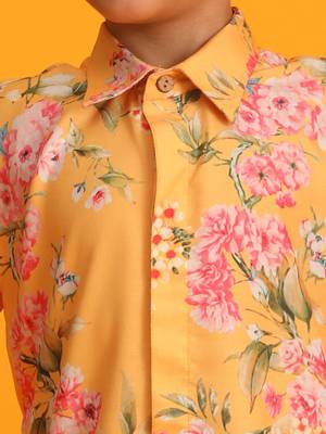 multicolor base yellow kurta patiala set 4