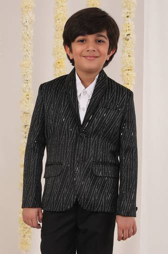  boys' black blazer