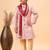 Vastramay boys' pink sherwani set