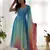 Multi Colour Pure Georgette Fabric Party wear Fully  Gown Set 
