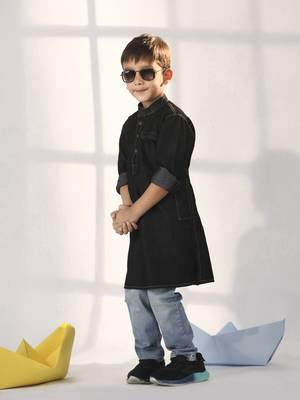 black kurta 2