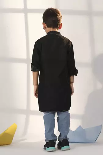 black kurta