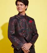 Vastramay yuva boys' maroon jodhpuri