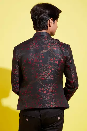 Vastramay yuva boys' maroon jodhpuri