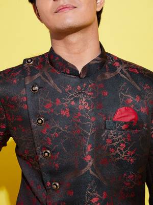 Vastramay yuva boys' maroon jodhpuri 4