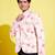 Vastramay yuva boys' multicolor-base-peach jodhpuri