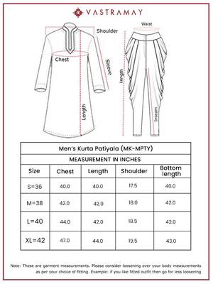 red and cream bhandhani chinon kurta and patiala set 5