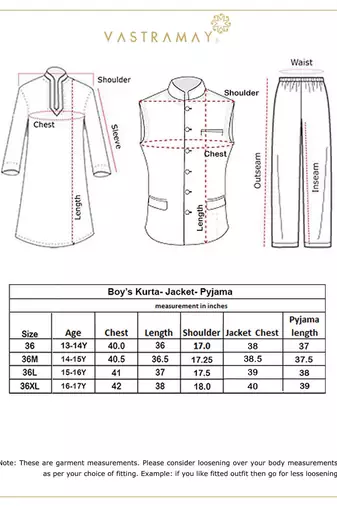  turquoise and cream jacket, kurta and pyjama set