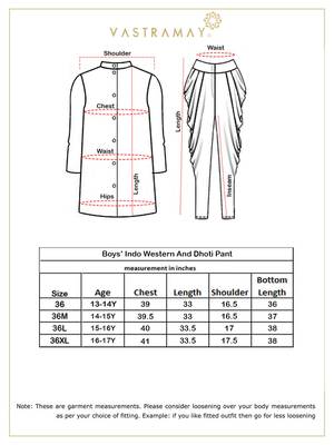  yuva boys' cream sherwani set 5