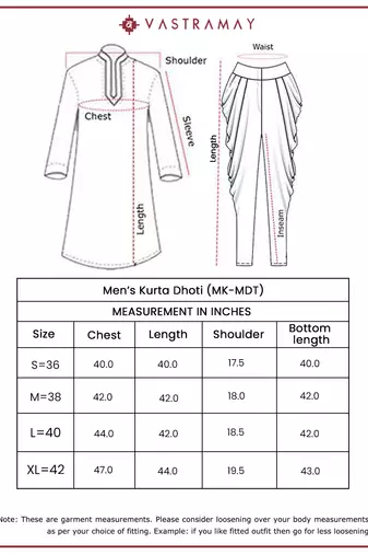 onion silk blend kurta and dhoti set