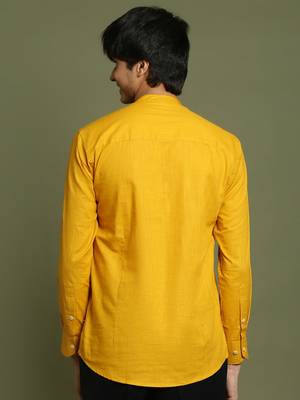  mustard short kurta 3