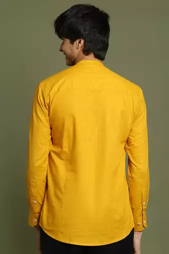  mustard short kurta